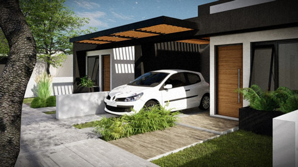 Planos De Casa Steel Framing - 52 M2 - Legajo Completo 0