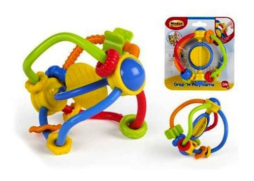 Sonajero Mordillo De Bebe Sujetador Agarre Prono Winfun Byp 1