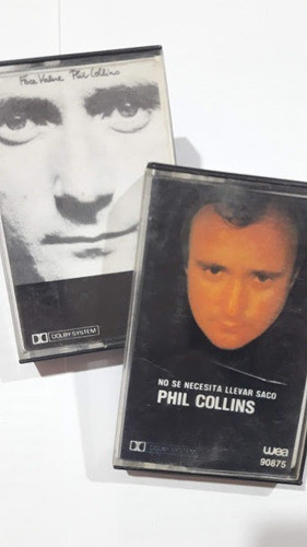 Phil Collins No Se Necesita Saco/ Dos Caras - Cassette 1985 0