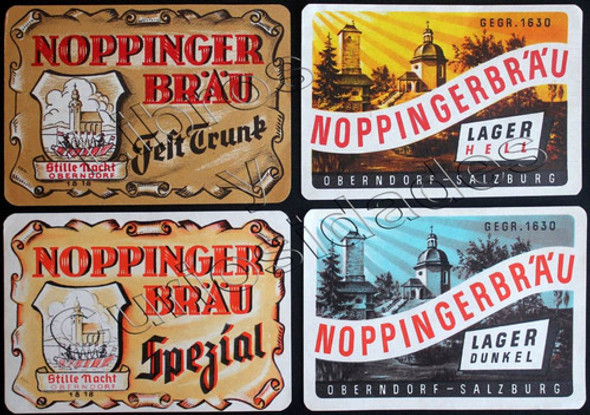 Etiquetas De Cerveza Antiguas Noppinger Brau 4 Distin 28064 0