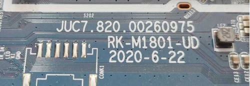 Placa Principal Ptv50rcg70bl Ptv50rcg70 Juc7.820.00260975 1