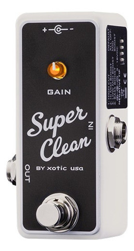 Pedal P/ Guitarra Xotic Scb Super Clean Buffer 0