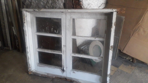 Ventana Madera Con Detalles 127cm X 105 Cm Altura 0