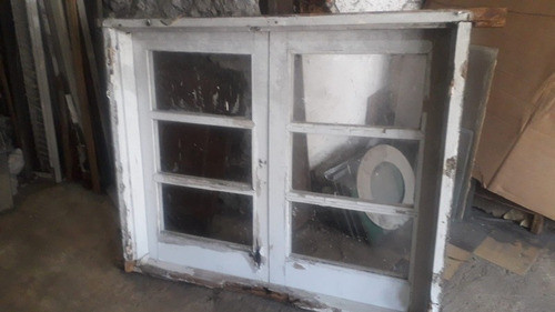 Ventana Madera Con Detalles 127cm X 105 Cm Altura 1