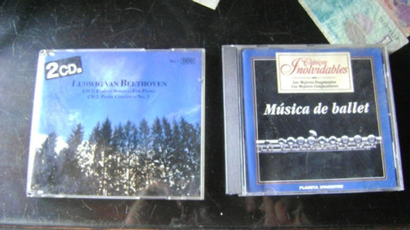 3 Cds 2 De  Beethoven Sonatas Y Musica De Ballet Serie 1.14 0 3 Cds 2 De  Beethoven Sonatas Y Musica De Ballet Serie 1.14 0