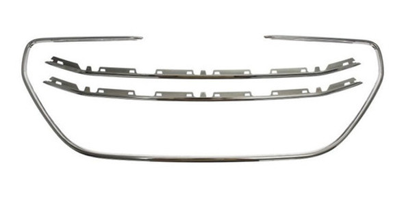 Moldura Paragolpe Delantero Peugeot 301 Jgo Cromado Original 0