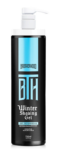 Kit 03 Shaving Gel De Barbear Winter Bth 750ml 1