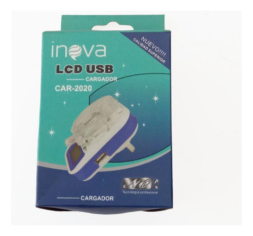 Cargador Universal De Baterías Celular/cámara Pantalla Y Usb 0