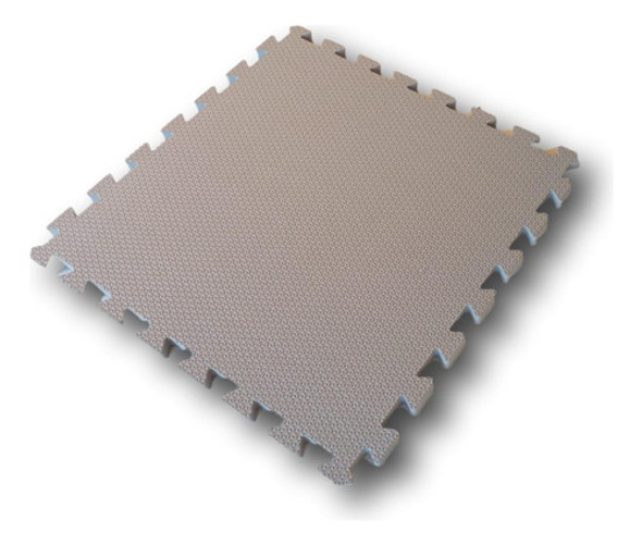 Tatame Tapete Eva Com Borda 50cm X 50cm X 1cm Cinza Escuro 0