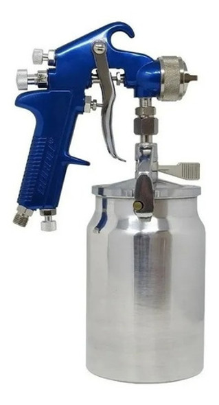 Pistola De Pintar Profesional Soplete Pinturas Succión Hvlp 0