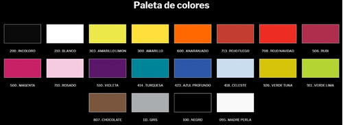 5 Lacas Vitral Al Agua Eq Arte X 37cc 1
