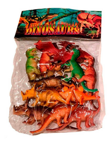 Dinosaurios Chicos X 12 Bolsa Ploppy 360312 0