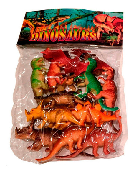 Dinosaurios Chicos X 12 Bolsa Ploppy 360312 0