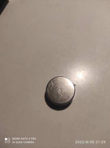 Tapón Con Rosca Cromada 0