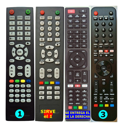 Control Remoto Para Led Smart Jvc Directo Y Especifico 0