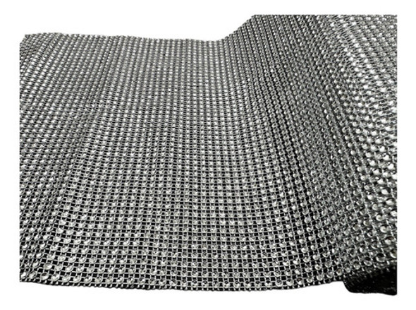 Galon Falso Strass 50 Linea 25cm Ancho Confeccion  4,5 Metro 0