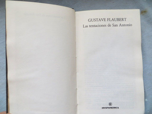 Gustave Flaubert, Las Tentaciones De San Antonio, Borges Bib 1