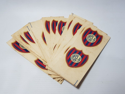 San Lorenzo Fútbol Antiguos Calcos Lote X 73 Escud Mag 57126 0