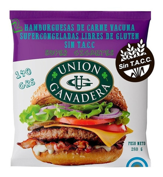 20 Hamburguesas Union Ganadera 140g 0