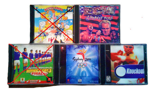 4 Juegos Ps1 Playstation (lote) 0