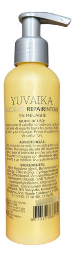 Crema De Peinar Absolut Repair Intense Yuvaika 180ml 1