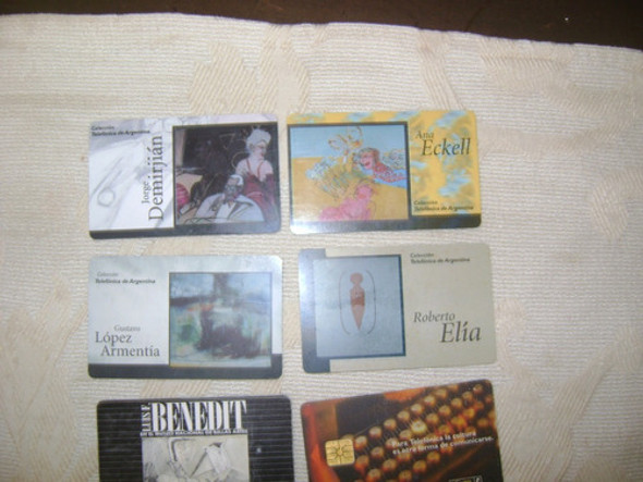 10 Tarjetas Telefonica Argentina Coleccionismo Serie A 1 10 Tarjetas Telefonica Argentina Coleccionismo Serie A 1