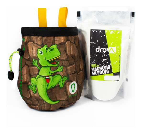 Magnesiera Kid + Magnesio En Polvo -  Niños - Incluye Cinto 0