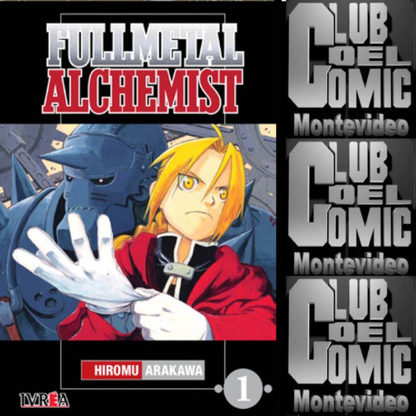 Fullmetal Alchemist 1. Manga Ivrea. 0