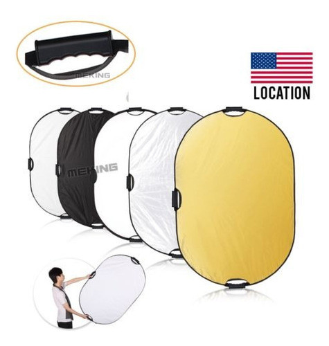 32 × 48 En 5 - En-1 Esponja Portable Tres Manejar Reflector 1