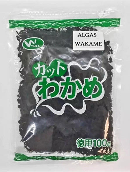 Alga Wakame Deshidratada X100g. Importado Japón 0