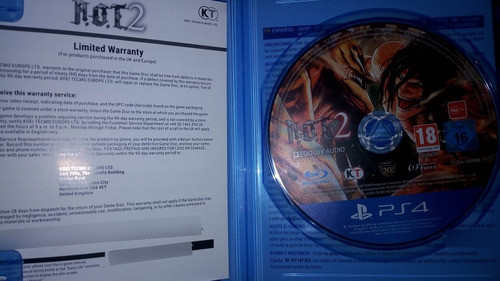 Attack On Titan 2 Ps4 Físico 1