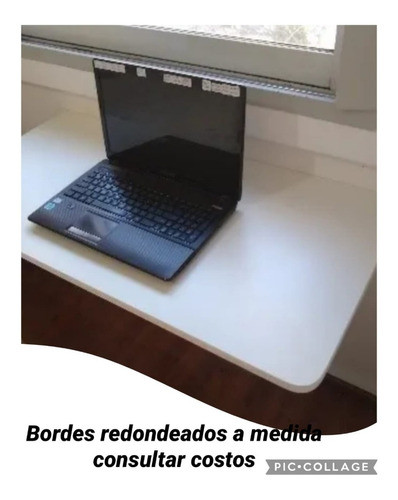 Mesa Escritorio Rebatible De Pared.100 Cm. X 45 Cm. Blanca. 0