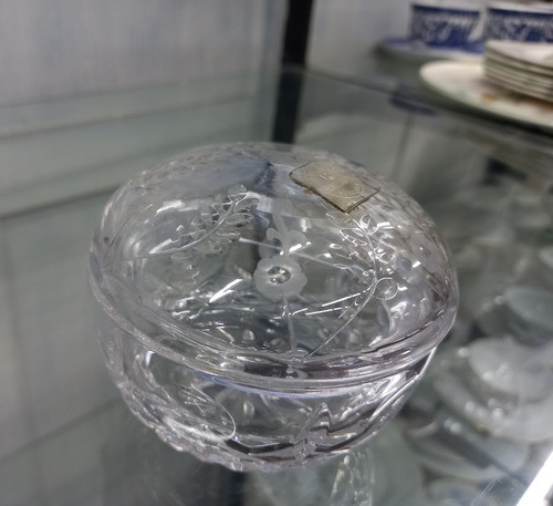 Manyantiques -  Alhajero En Cristal Rogaska Sellado 0