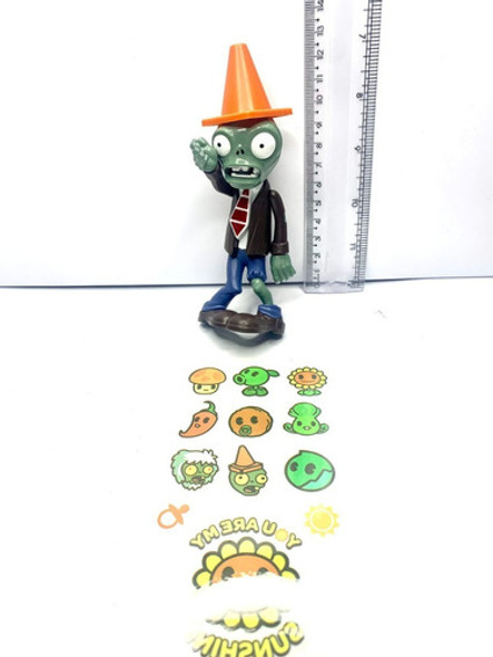 Plantas Vs Zombies Zumbi Cabeça De Cone + Brinde 0