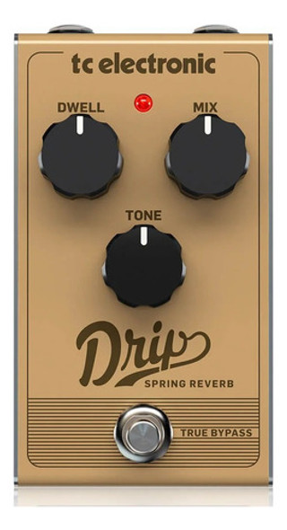 Pedal Tc Electronic Drip Spring Reverb 0