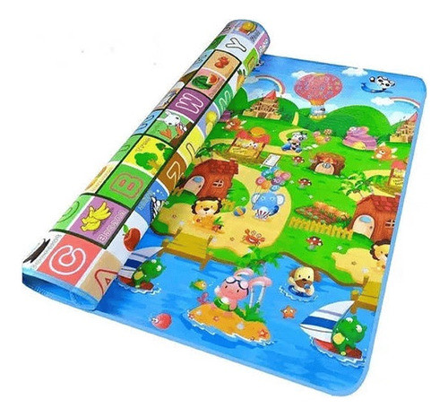Alfombra Infantil Antigolpe 180x150x1 Bebé Gruesa Grande Bro 0