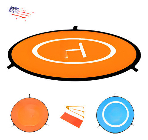 75cm Para Rc Teledirigido Cojín Del Lanzamiento Landing Pad 1