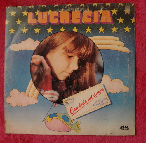 Lucrecia - Con Todo Mi Amor - Disco De Vinilo Lp 0