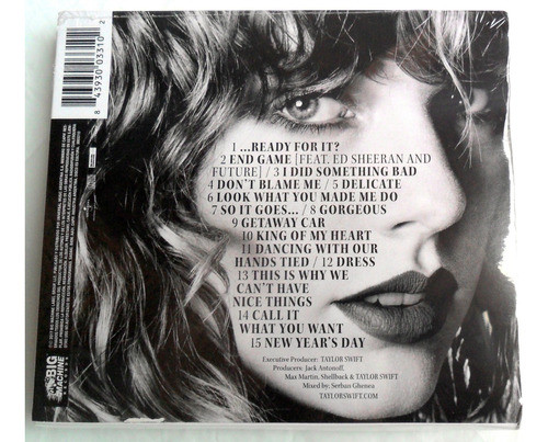 Taylor Swift - Reputation  * Cd Nuevo Y Original En Stock ! 1