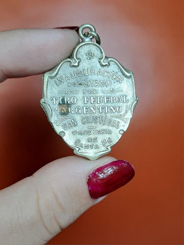 Antigua Medalla / Inaguracion Tiro Federal /1911 1