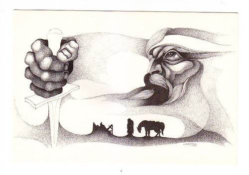 Foto Postal Carpani Serie Martín Fierro 1997 ~ 0