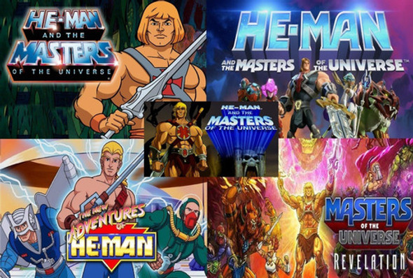 He-man Y Los Amos Del Universo Series Completas 0