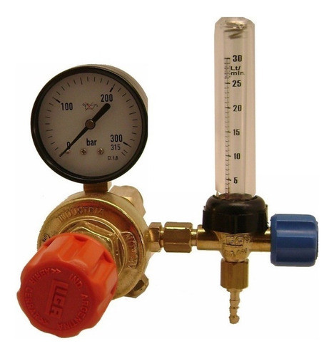 Valvula De Argon Atal Con Caudalimetro Liga Valr-025 0