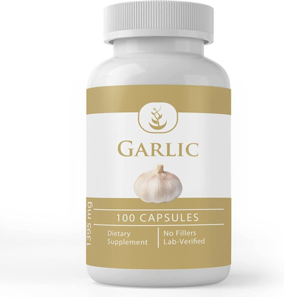 Pure Original | Garlic I Blood Pressure I 1395mg I 100 Caps 0