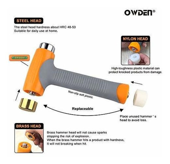 Martillo De Herramienta Para Estampado De Metal Owden Usa 1