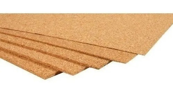Cortiça Natural Em Rolo 60cm X 45cm X 2mm - 01 Placa 0