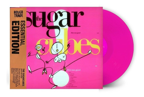 The Sugarcubes / Bjork - Lp Life's Too Good Vinil Pink 0