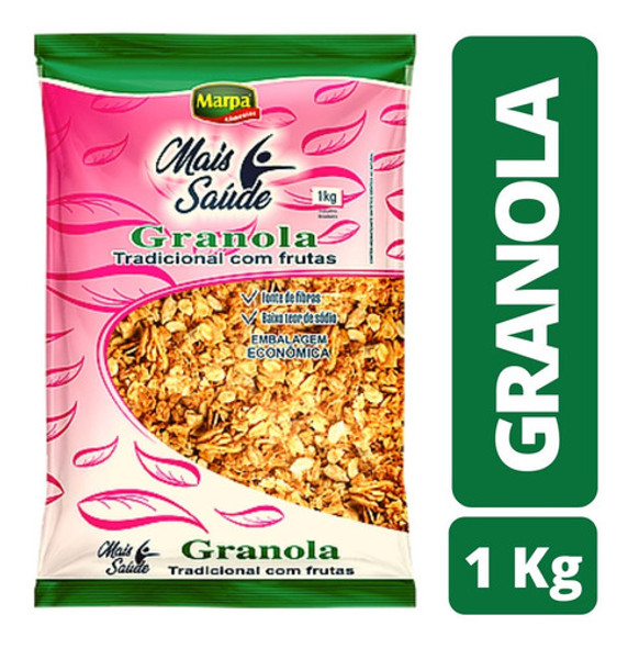 Granola Tradicional Cereais Premium 1 Kg Mais Saúde Marpa 0 Granola Tradicional Cereais Premium 1 Kg Mais Saúde Marpa 0