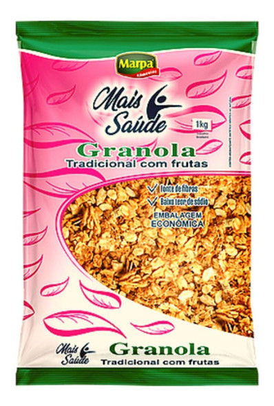 Granola Tradicional Cereais Premium 1 Kg Mais Saúde Marpa 1 Granola Tradicional Cereais Premium 1 Kg Mais Saúde Marpa 1