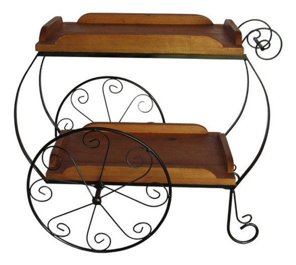 Carrinho De Chá Para Decoração Servir Bebidas 1